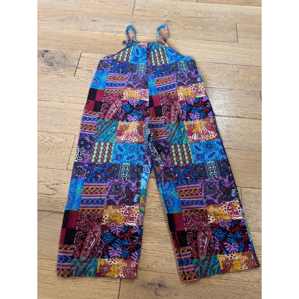 Boho Patchwork Romper Bohemian Hippie Festival‎ Summer (724)